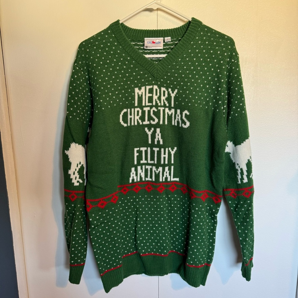 Home Alone Christmas Sweater - Large